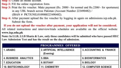 Islamia College Peshawar Admissions 2026 6 College