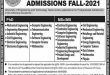 UET Taxila Postgraduate Admissions 2022
