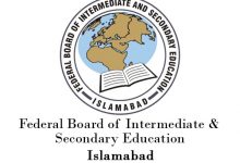 Federal Board New Syllabus 2025 9,10 Paper Pattern