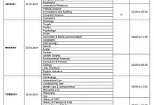 FPSC CSS 2026 Exams Schedule 5 FPSC CSS 2026 Exams Schedule