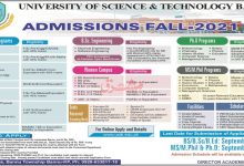 University of Science and Technology UST Bannu Admission 2025