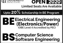 Indus University Karachi Admissions Fall 2025