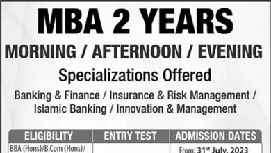 Hailey College Of Banking And Finance Admission Form 2025