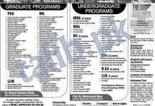 IIU Islamabad Admissions 2025