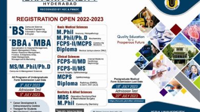 Isra University Admission 2025 Fall