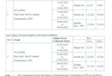 Punjab University MA MSc Admission Form 2025 Fees Date Schedule