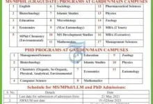 Abdul Wali Khan University Mardan Admission 2026