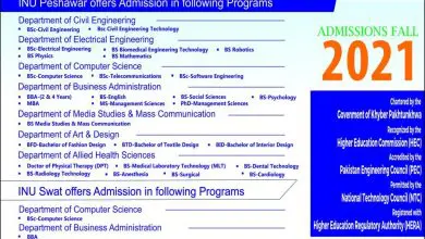 Iqra National University Admission 2026