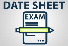 Punjab Boards 10th Class Date Sheet 2025