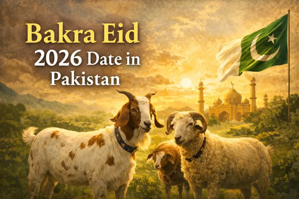 Bakra Eid 2026 Date in Pakistan