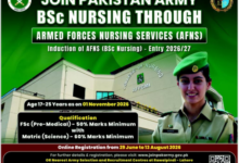 AFNS Online Registration 2026 Nursing Admissions In Pakistan Army 2 AFNS