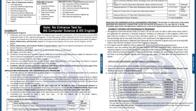 UET Mardan Admission 2025