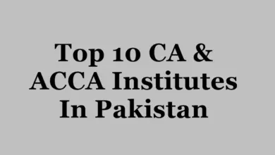 Top 10 CA ACCA Institutes In Pakistan