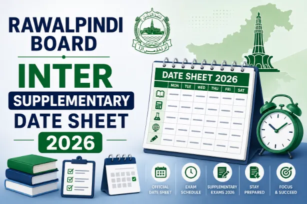 Rawalpindi Board Inter Supplementary Date Sheet 2026 1 Rawalpindi Board