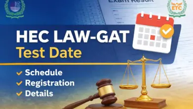 HEC LAW GAT Test Date