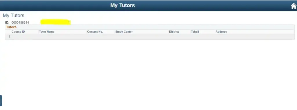 AIOU Tutor Address By Roll Number 2026 3 aiou tutor