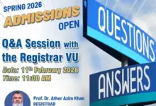 Virtual University Admissions