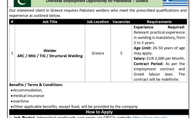 OEC Greece Jobs